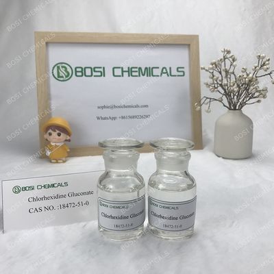 CAS 18472-51-0 방부제를 위한 무색 Chlorhexidine Gluconate 액체 5%